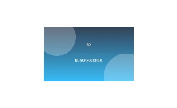 Black+Decker brand logo